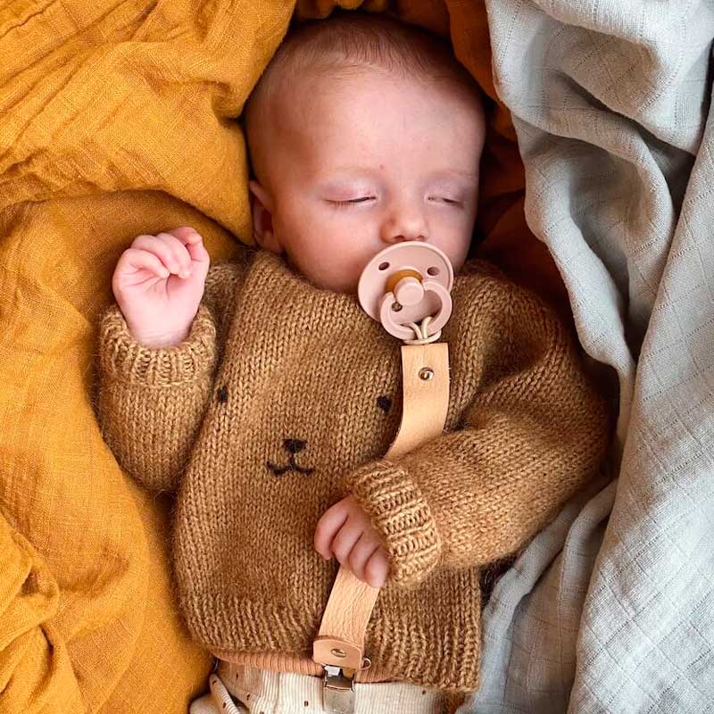 Strikkekit Bamsesweater fra PetiteKnit i Sunday &amp; Tynd Silk Mohair