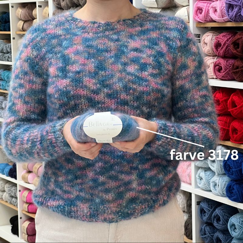 Bella Color basis bluse fra Permin