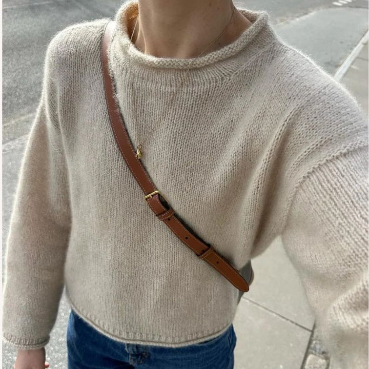 Strikkekit Cloud Blouse fra PetiteKnit i Tynd Silk Mohair