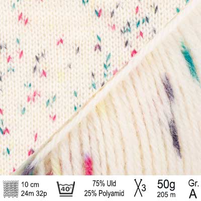 Strikkekit, Colorful Walk bluse i Fabel og Brushed Alpaca Silk fra DROPS - KreStoffer