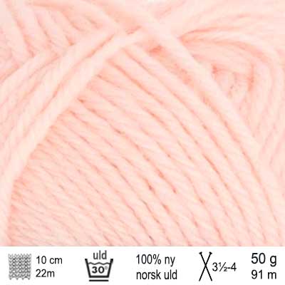 Strikkekit Cross Sweater i Peer Gynt fra PetiteKnit - KreStoffer