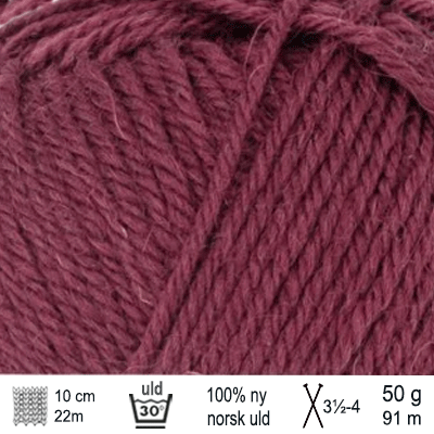 Strikkekit Cross Sweater i Peer Gynt fra PetiteKnit - KreStoffer