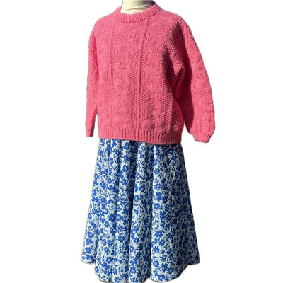 Strikkekit Esther Sweater Junior i Peer Gynt garn - KreStoffer