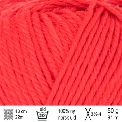 Strikkekit Cross Sweater i Peer Gynt fra PetiteKnit