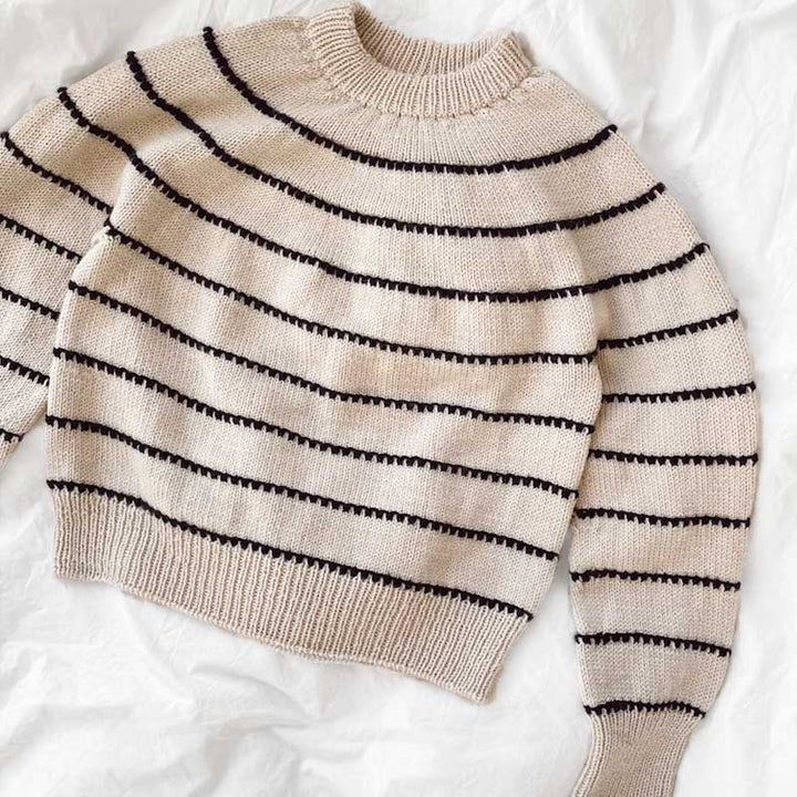 Strikkekit Festival Sweater fra PetiteKnit i Double Sunday