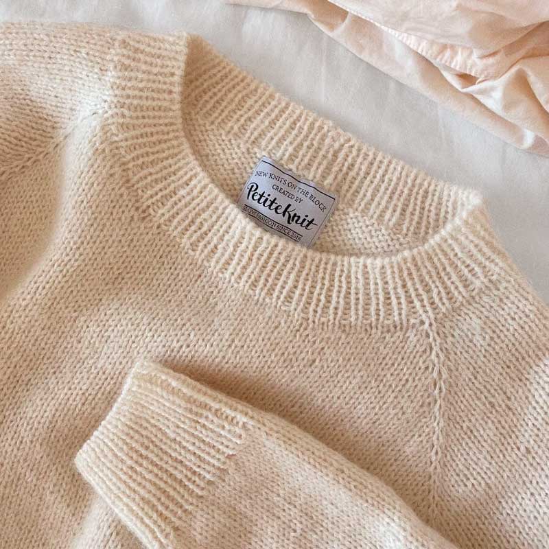 Strikkekit Ingen Dikkedarer sweater i Sunday & Tynd Silk Mohair