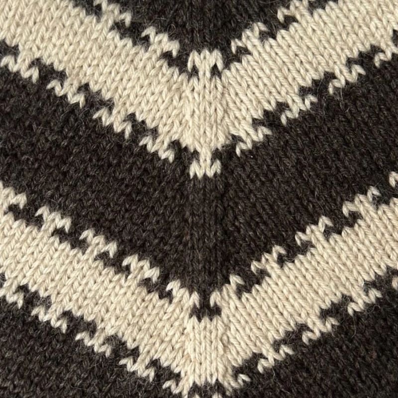 Strikkekit Key Sweater fra PetiteKnit i Peer Gynt og Alpakka Følgetråd - KreStoffer