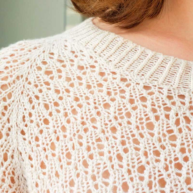 Strikkekit Mathea Sweater i Tynd Line fra Sandnes Garn - KreStoffer