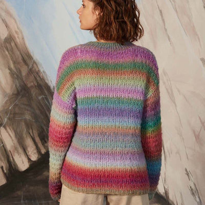Strikkekit, Mona Sweater i Orion fra LANG Yarns - KreStoffer