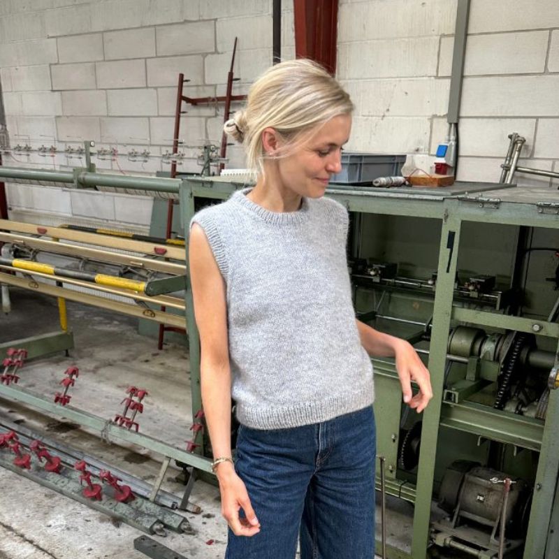 Strikkekit Novice Slipover fra PetiteKnit i Double Sunday & Tynd Silk Mohair
