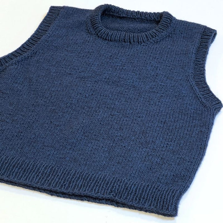 Strikkekit Novice Slipover fra PetiteKnit i Yak garn
