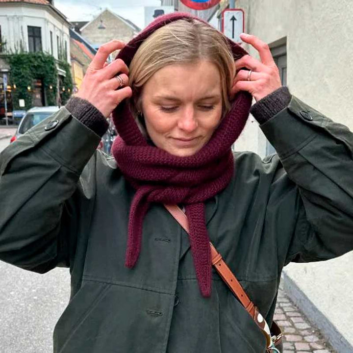 Strikkekit Sophie Hood fra PetiteKnit i Alpakka Uld garn
