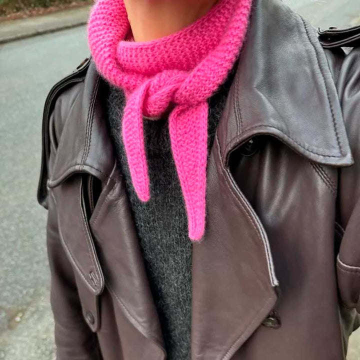 Strikkekit Sophie Scarf fra PetiteKnit i Cashmere Premium