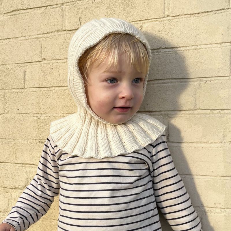 Strikkekit Sunday Balaclava fra PetiteKnit i Double Sunday garn