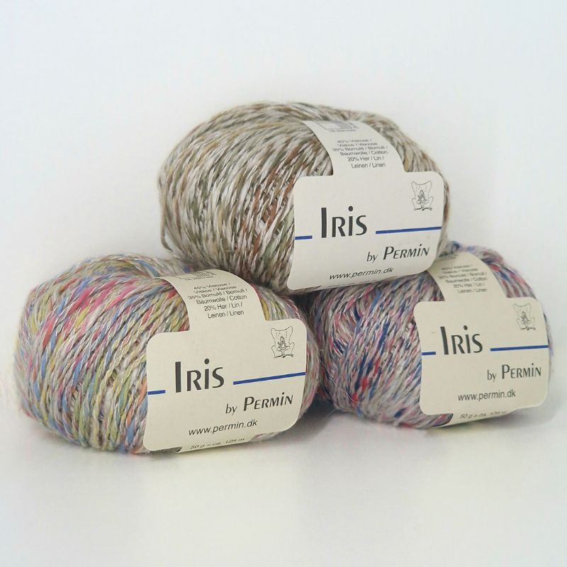 Strikkekit Wave Tee fra PetiteKnit i Iris og Line garn