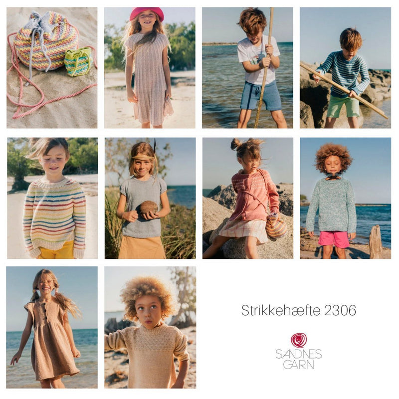 Strikkeopskrifter 2306 fra Sandnes Garn, Sommer Barn - KreStoffer