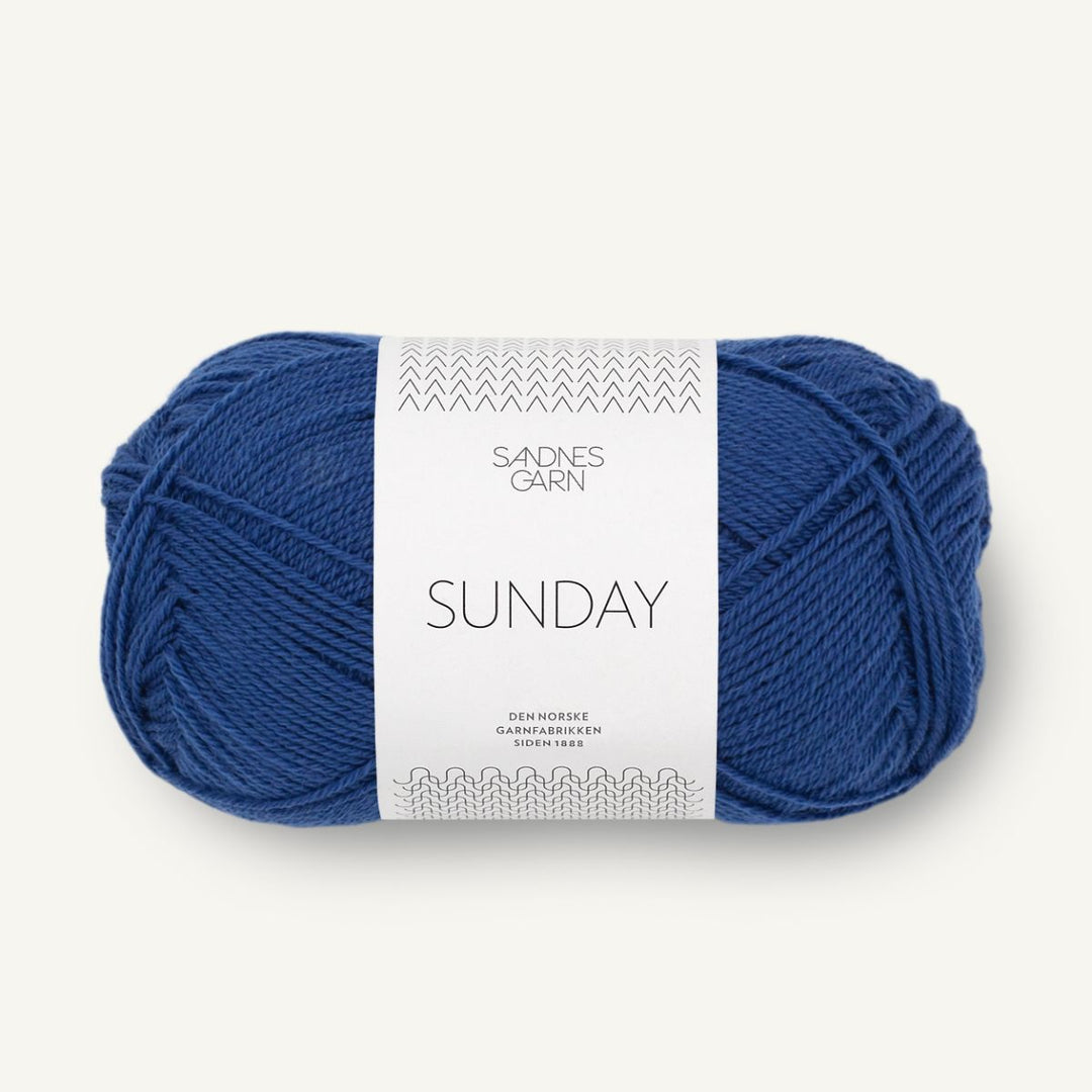 Sunday garn fra Sandnes Garn True Blue