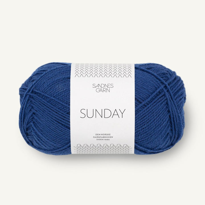 Sunday garn fra Sandnes Garn True Blue