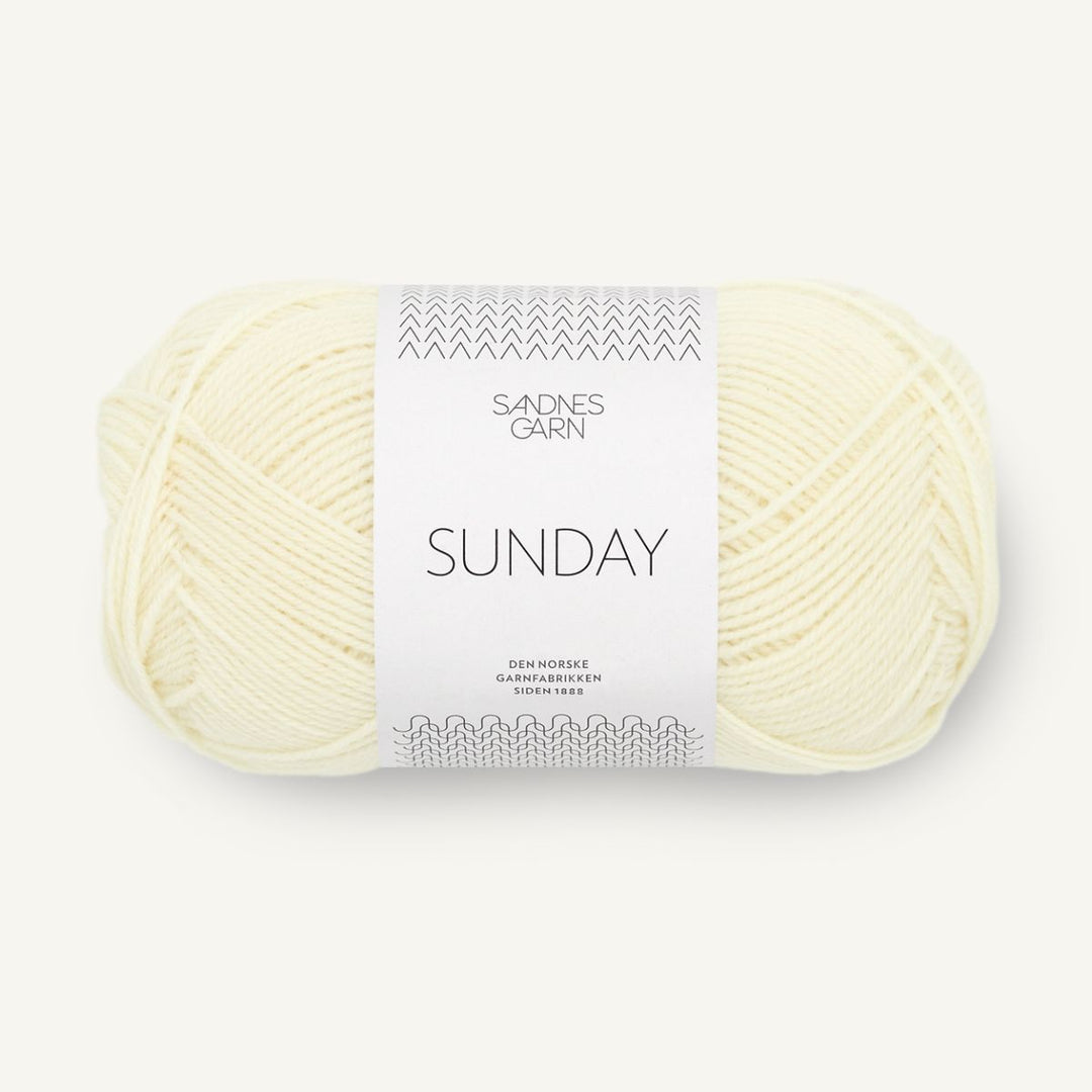 Sunday garn fra Sandnes Garn Lemon icing