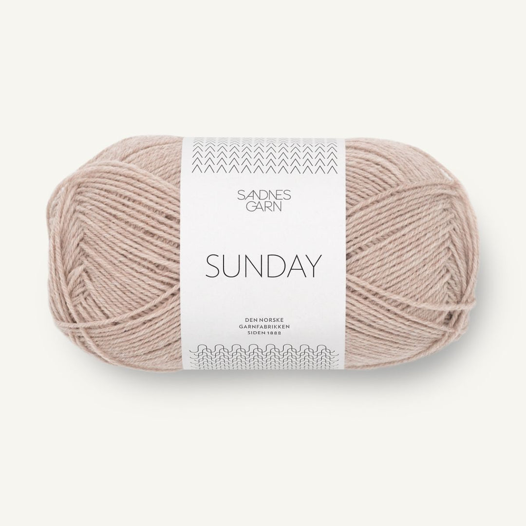 Sunday garn fra Sandnes Garn Beigemeleret