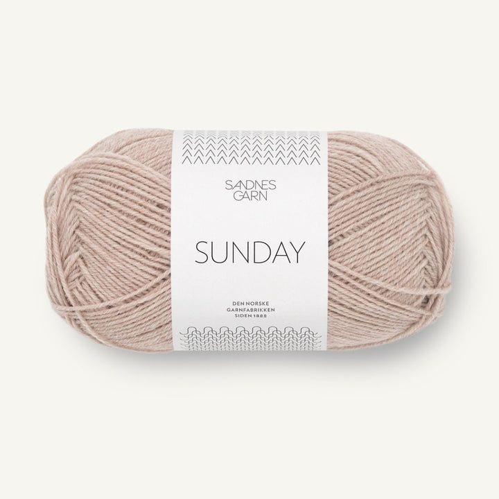 Sunday garn fra Sandnes Garn Beigemeleret