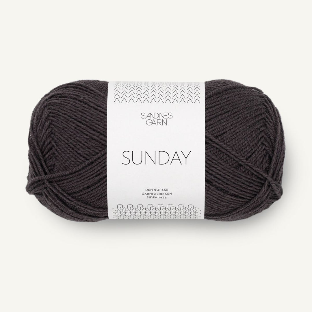 Sunday garn fra Sandnes Garn Bristol black