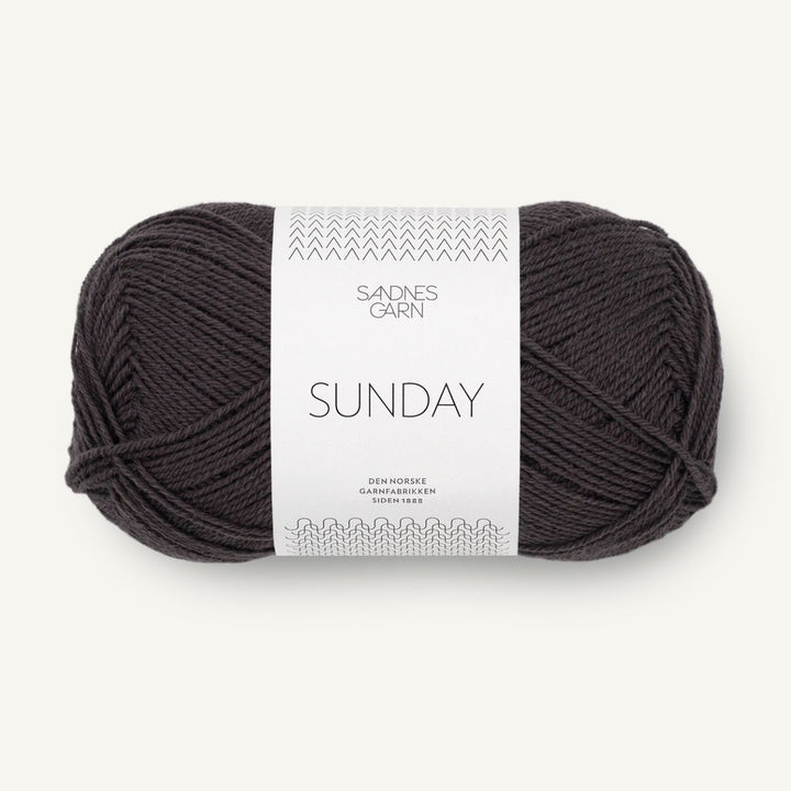 Sunday garn fra Sandnes Garn Bristol black