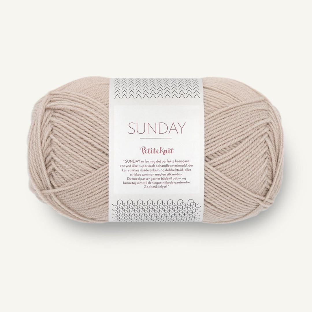 Sunday garn fra Sandnes Garn Kardemomme PetiteKnit
