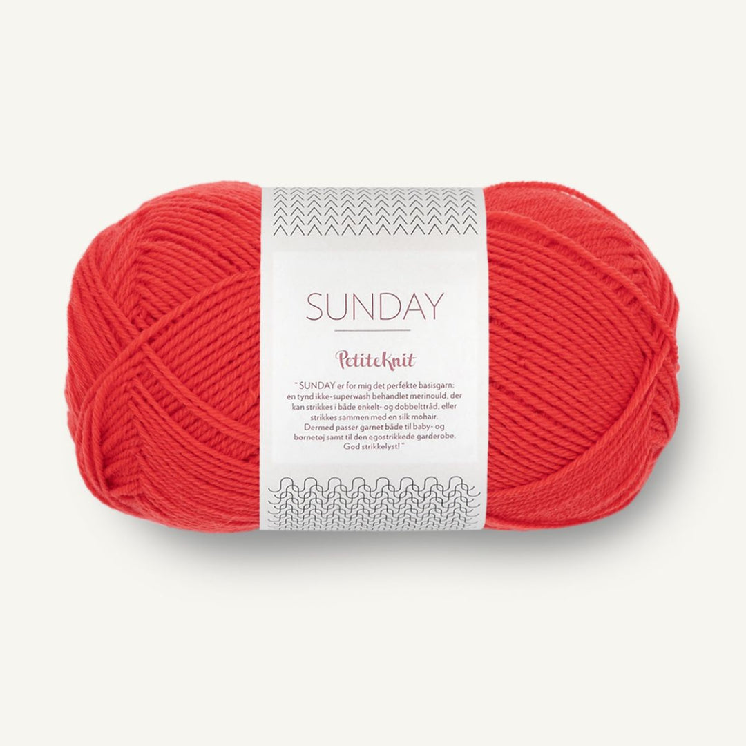 Sunday garn fra Sandnes Garn Poppy PetiteKnit