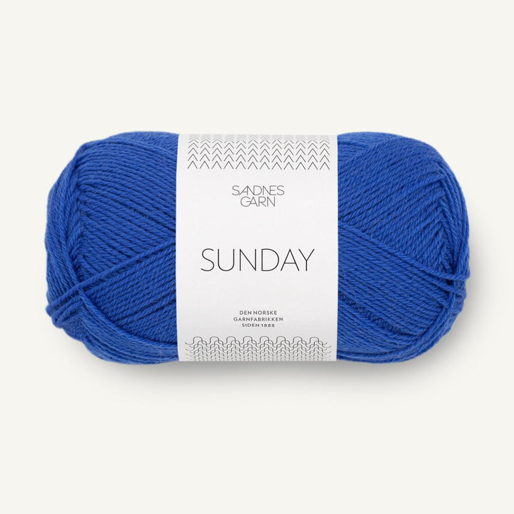 Sunday garn fra Sandnes Garn Dazzling blue