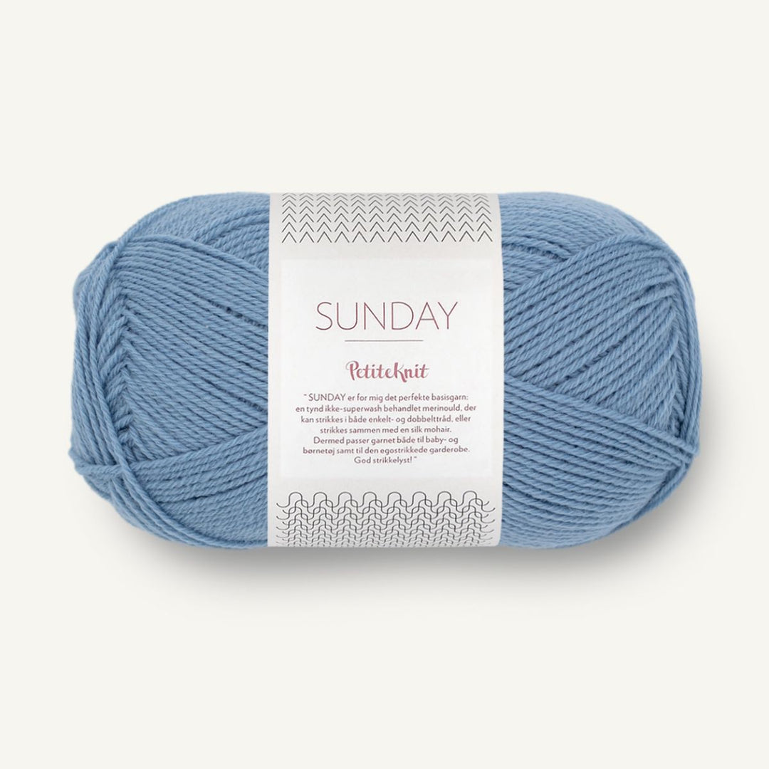 Sunday garn fra Sandnes Garn Baby blue eyes PetiteKnit
