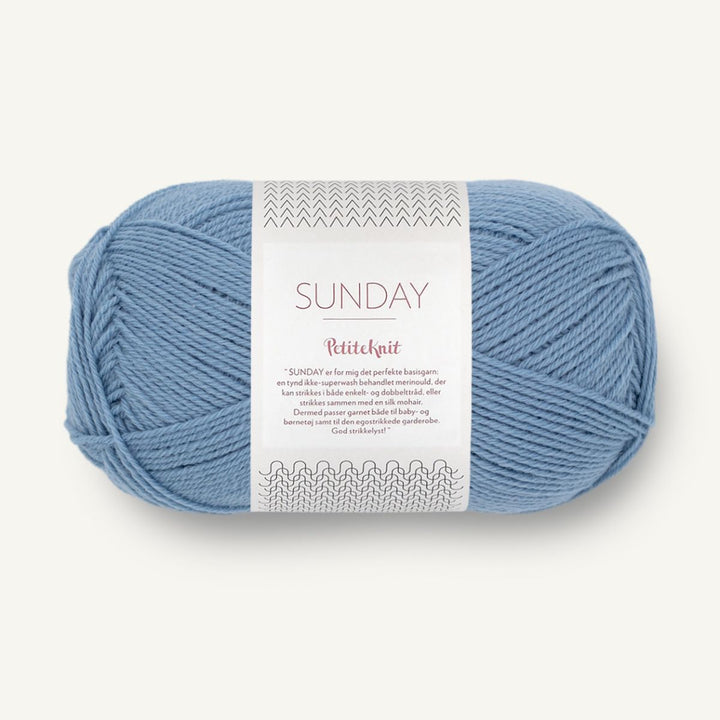 Sunday garn fra Sandnes Garn Baby blue eyes PetiteKnit