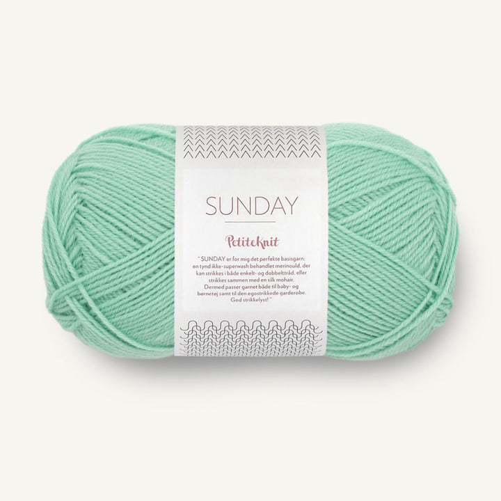 Sunday garn fra Sandnes Garn Mint