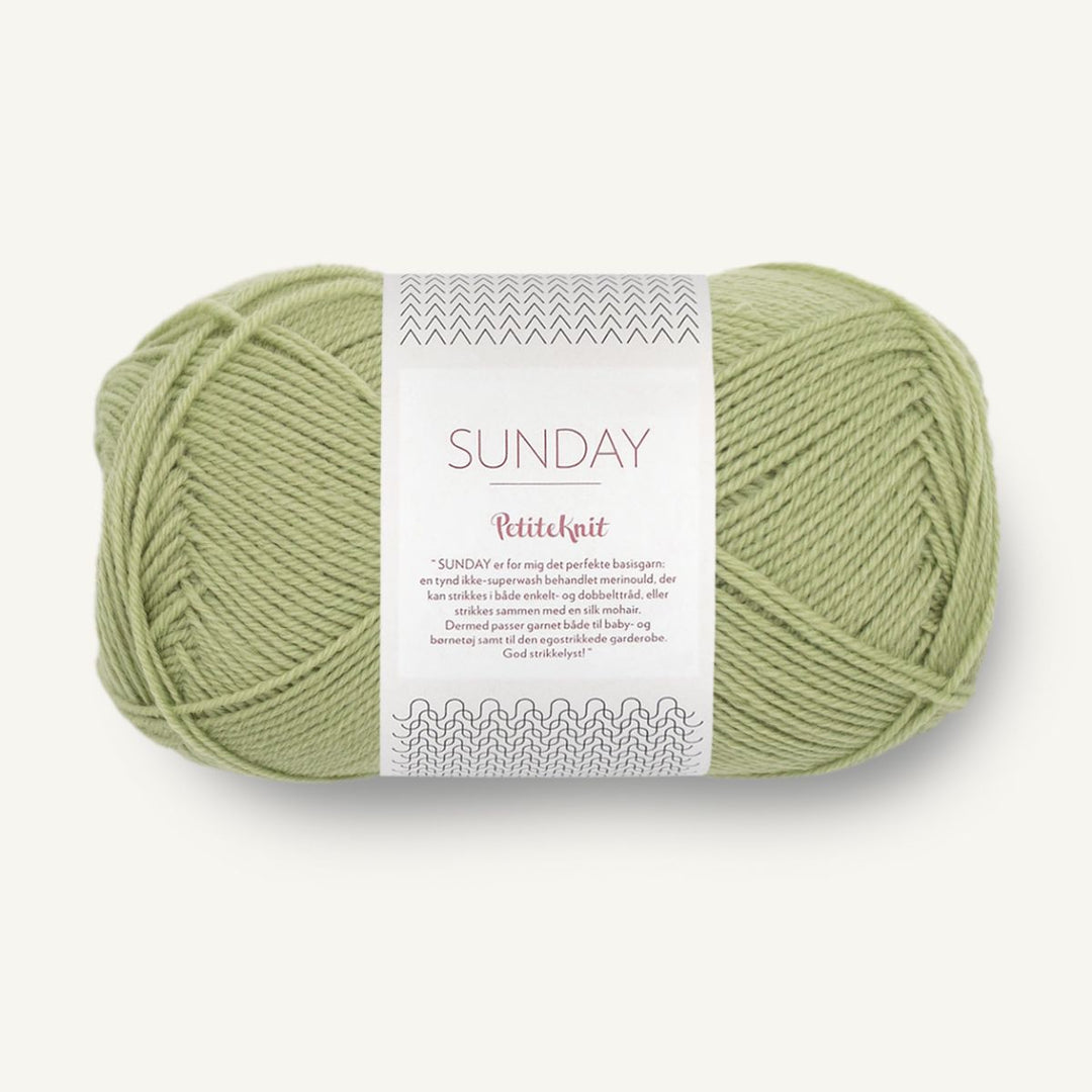 Sunday garn fra Sandnes Garn Green Tea