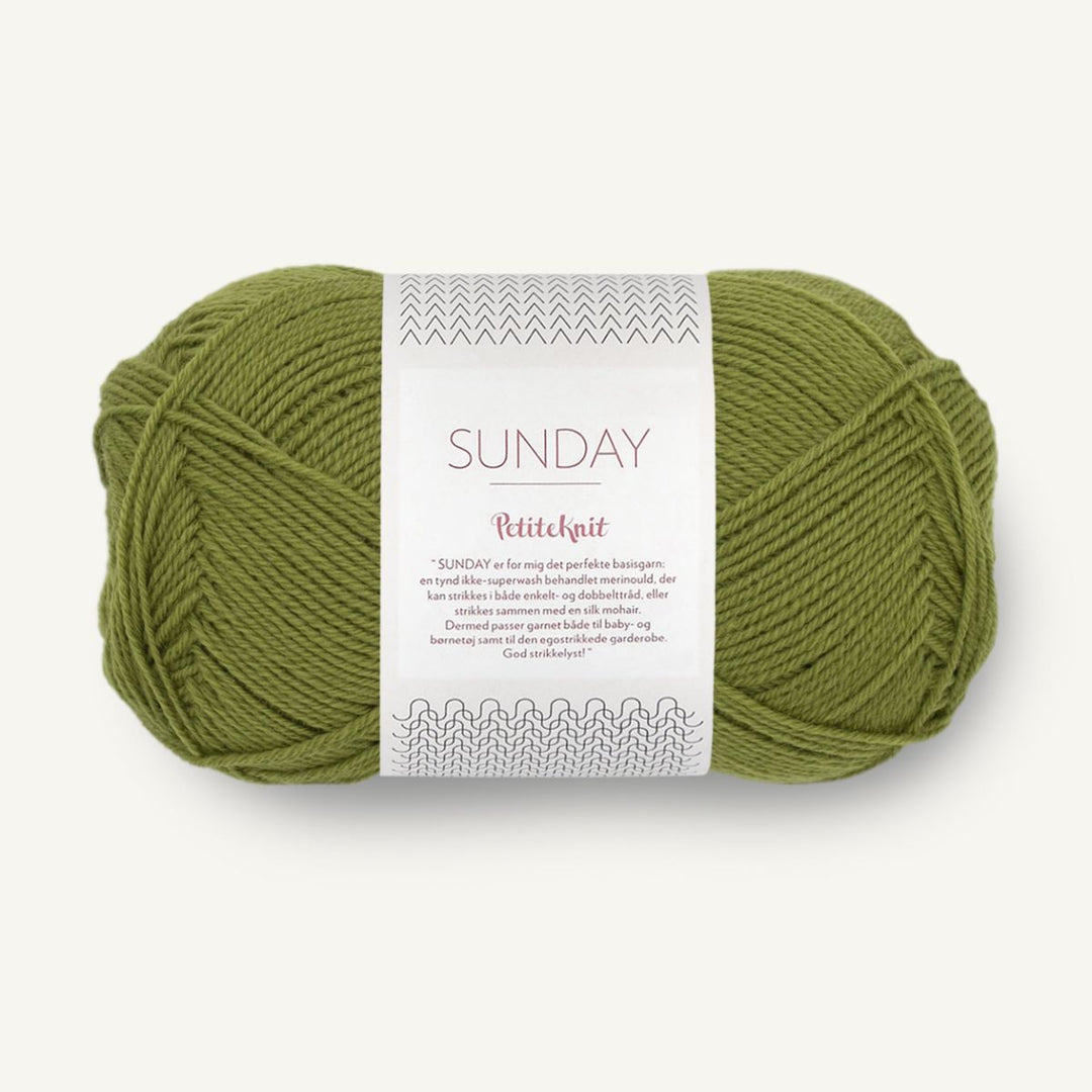 Sunday garn fra Sandnes Garn Matcha Tea