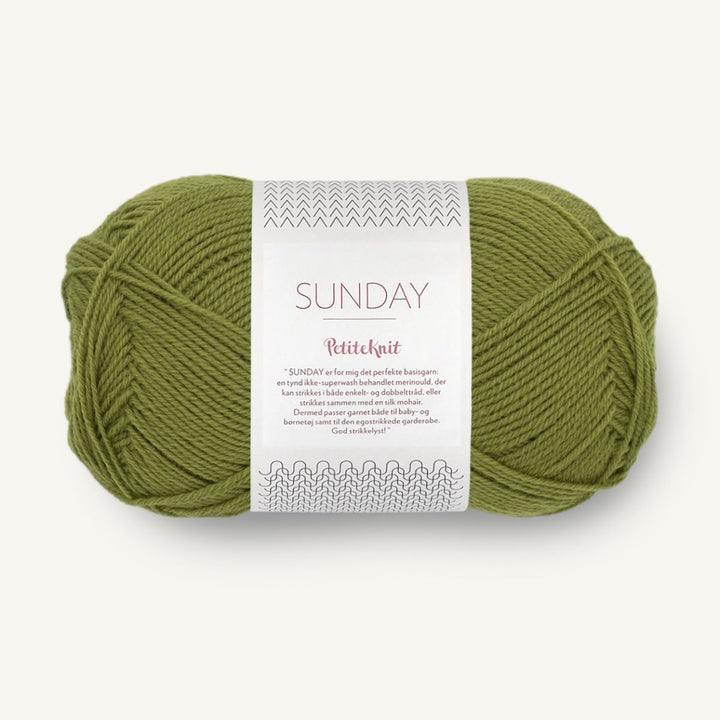 Sunday garn fra Sandnes Garn Matcha Tea