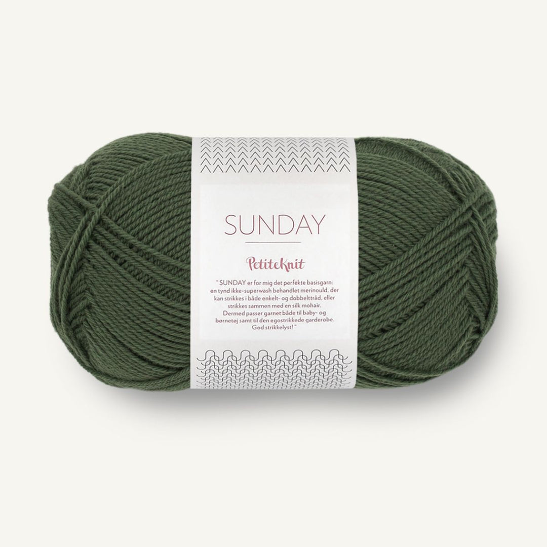 Sunday garn fra Sandnes Garn Pine PetiteKnit