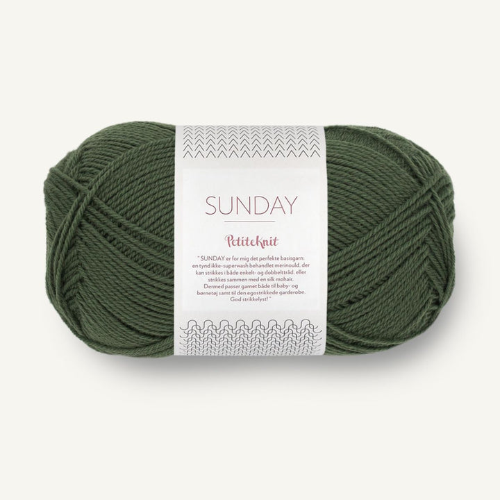 Sunday garn fra Sandnes Garn Pine PetiteKnit