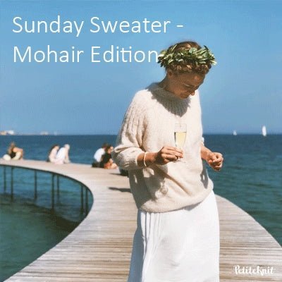 Sunday Sweater Mohair Edition fra PetiteKnit (Opskrift i fysisk papirudgave) - KreStoffer