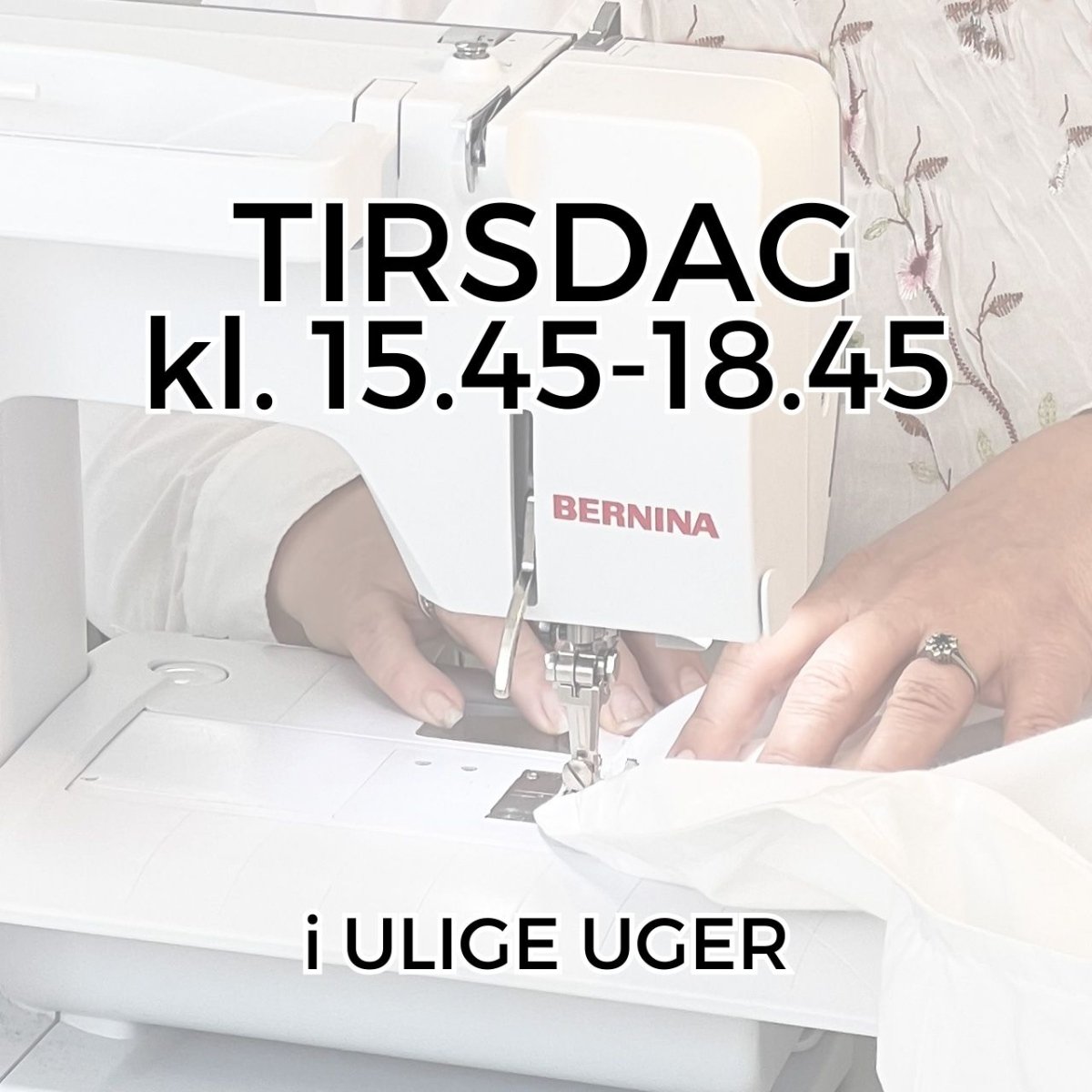 Sykursus tirsdag 15:45-18:45 UU