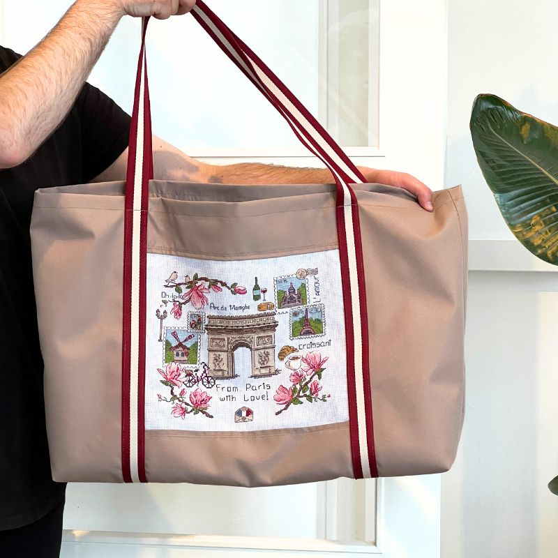 Sypakke til bigshopper taske med broderi
