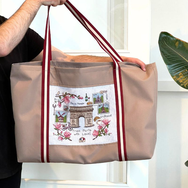 Sypakke til bigshopper taske med broderi