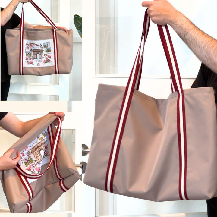 Sypakke til bigshopper taske med broderi