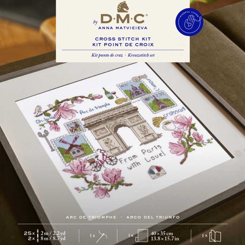Broderikit DMC Arc de Triomphe