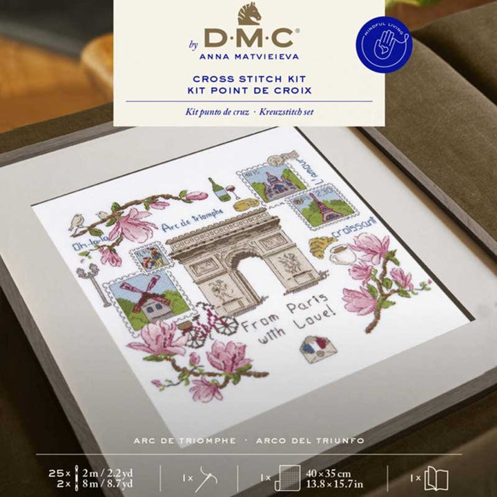 Broderikit DMC Arc de Triomphe
