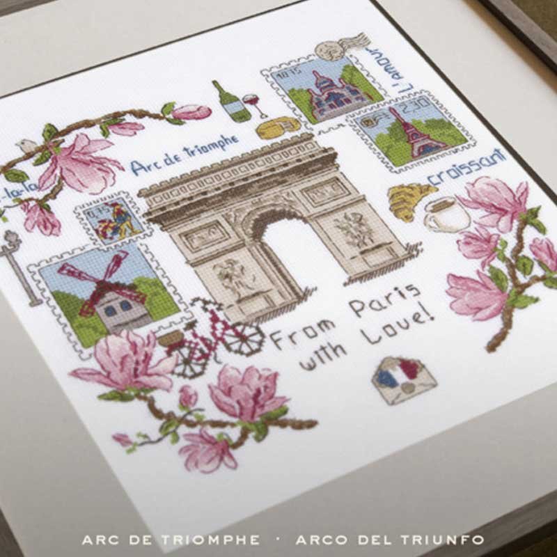 Broderikit DMC Arc de Triomphe