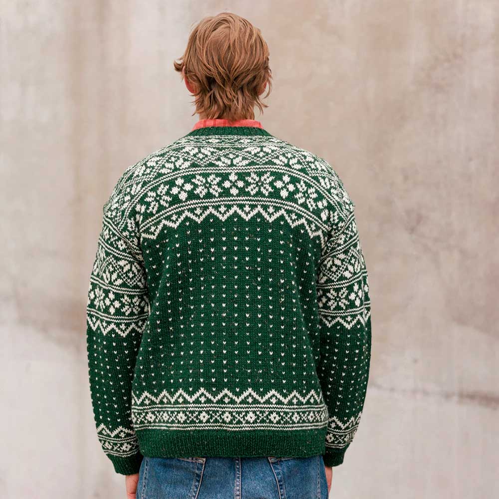 Strikkekit 2609-7 Telemark Cardigan i Peer Gynt