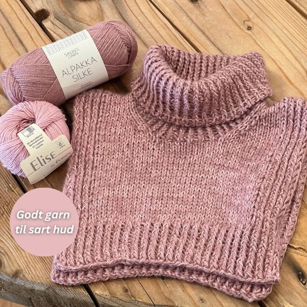 Terrazzo Neck Junior fra PetiteKnit (Opskrift i fysisk papirudgave) - KreStoffer