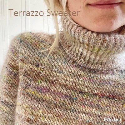 Terrazzo Sweater fra PetiteKnit (Opskrift i fysisk papirudgave) - KreStoffer