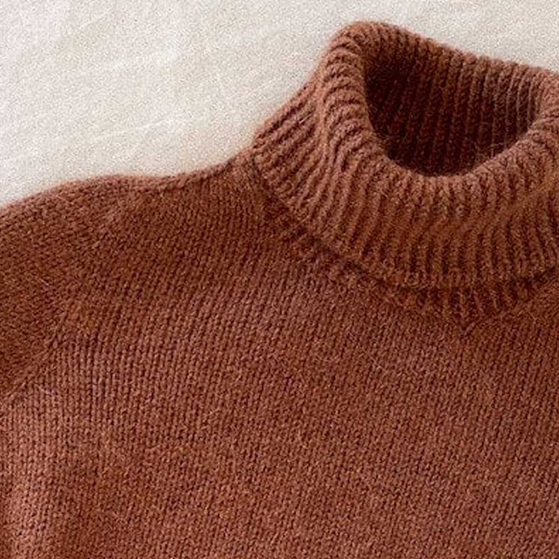 Strikkekit Terrazzo Sweater fra PetiteKnit i Alpakka uld og Tynd Silk Mohair